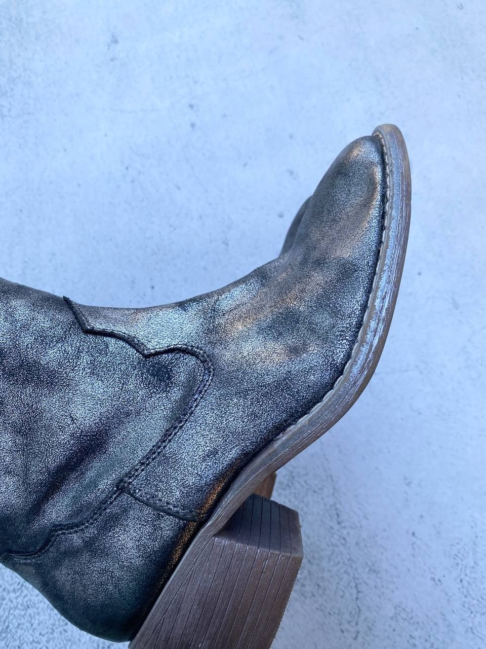 If Six Was Nine Vintage As 98 Rick Owens style Faded Cowboy Biker High Boots Size US 6 / EU 39 - 7 Thumbnail