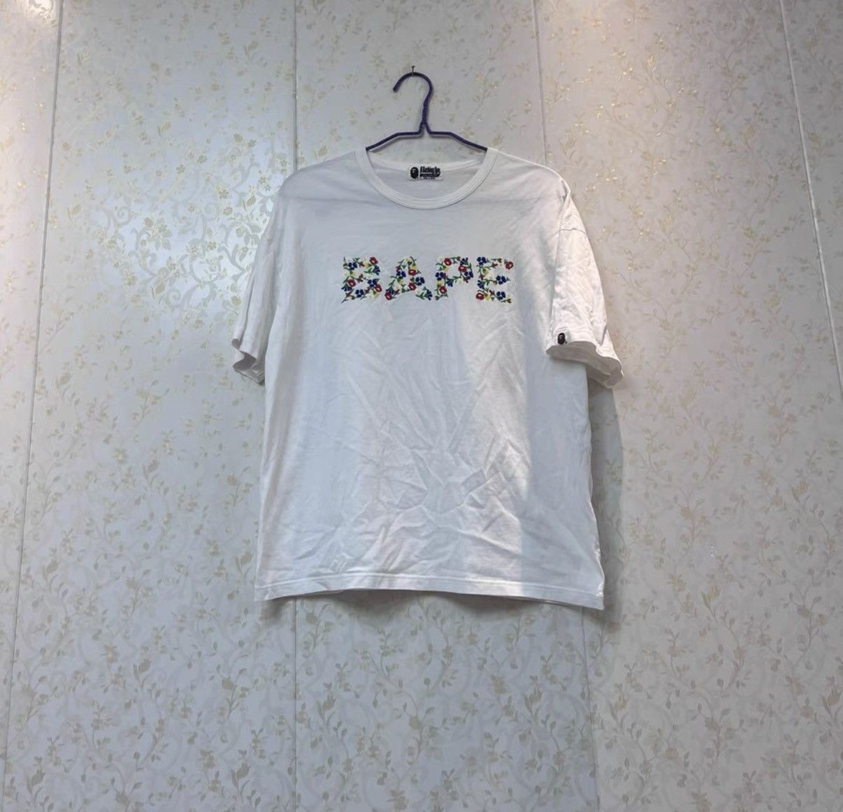 Bape BAPE OG Nigo era white short-sleeve tee Size US M / EU 48-50 / 2 - 1 Thumbnail