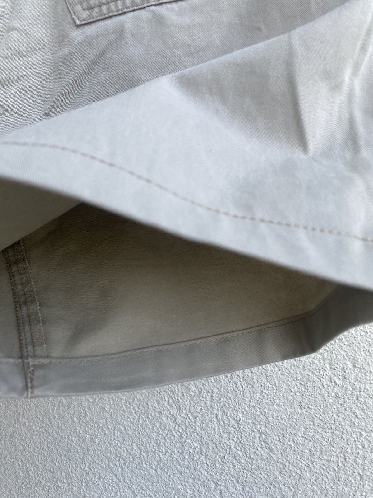 Yves Saint Laurent Beige YSL Shorts Jeans Cotton Denim Size US 31 - 13 Thumbnail