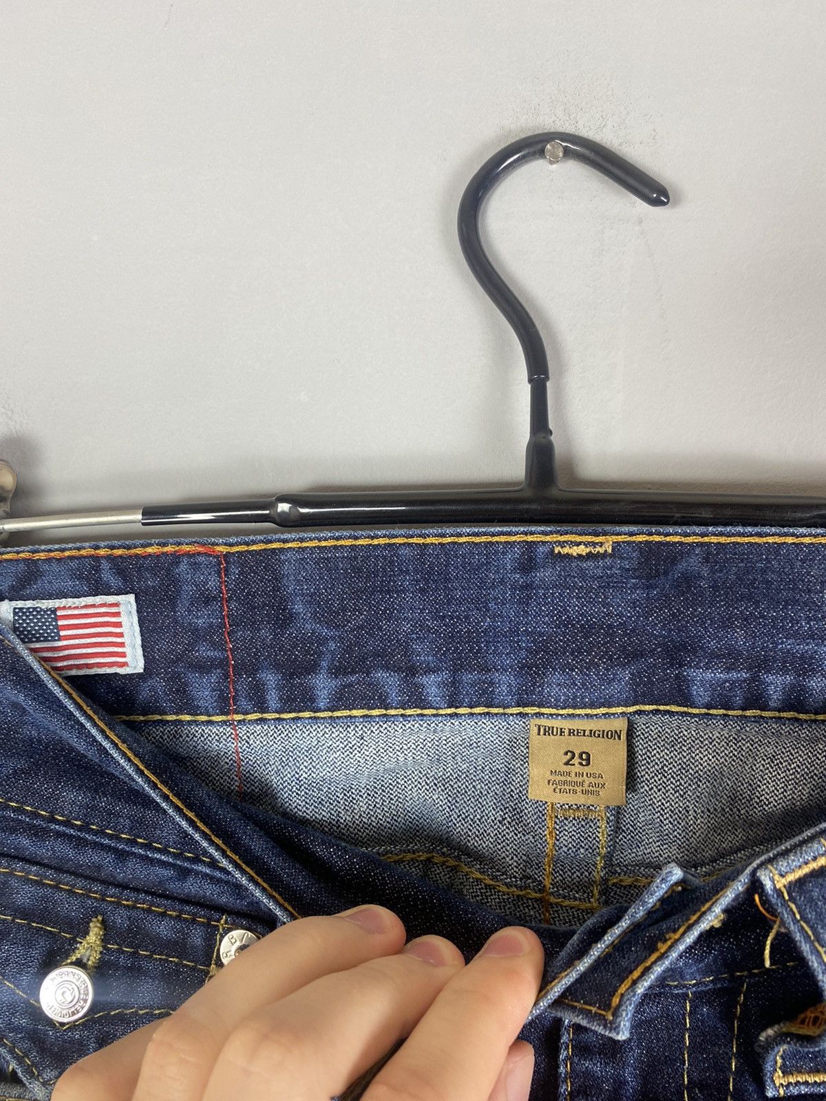 True Religion × Vintage Vintage true religion jeans denim Size US 29 - 5 Thumbnail