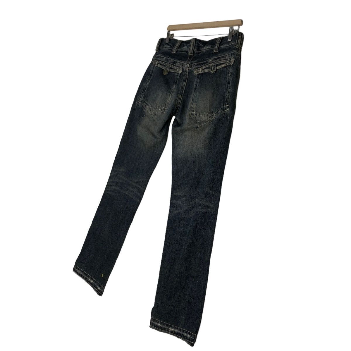 Japanese Brand 🔥DENIM JEANS BIKER WEAR ON BOARD JAPAN ISSEY MIYAKE Size US 34 / EU 50 - 10 Thumbnail