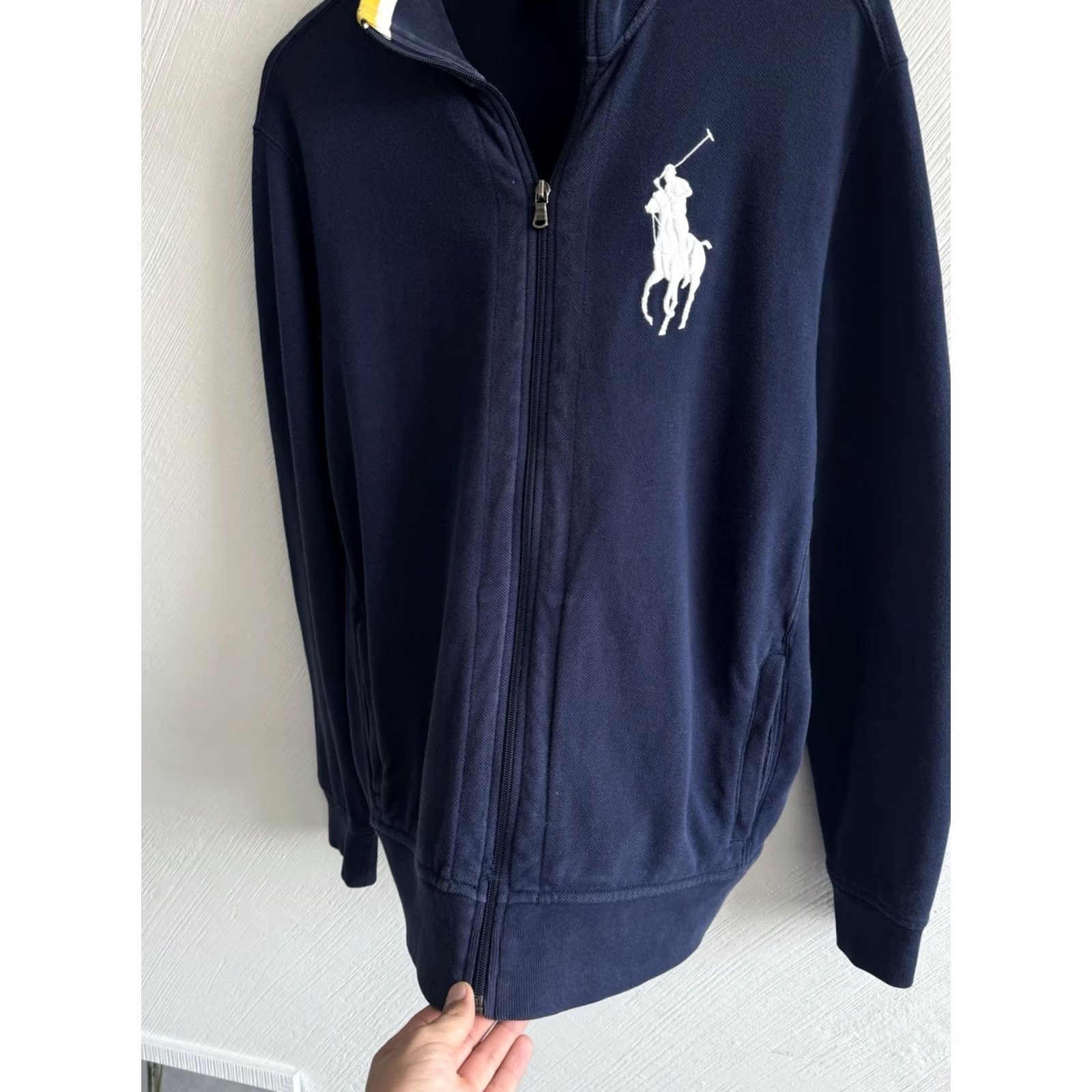Polo Ralph Lauren Vintage Polo Ralph Lauren Big Pony Sweatshirt L Blue Men Sip Size US L / EU 52-54 / 3 - 5 Thumbnail