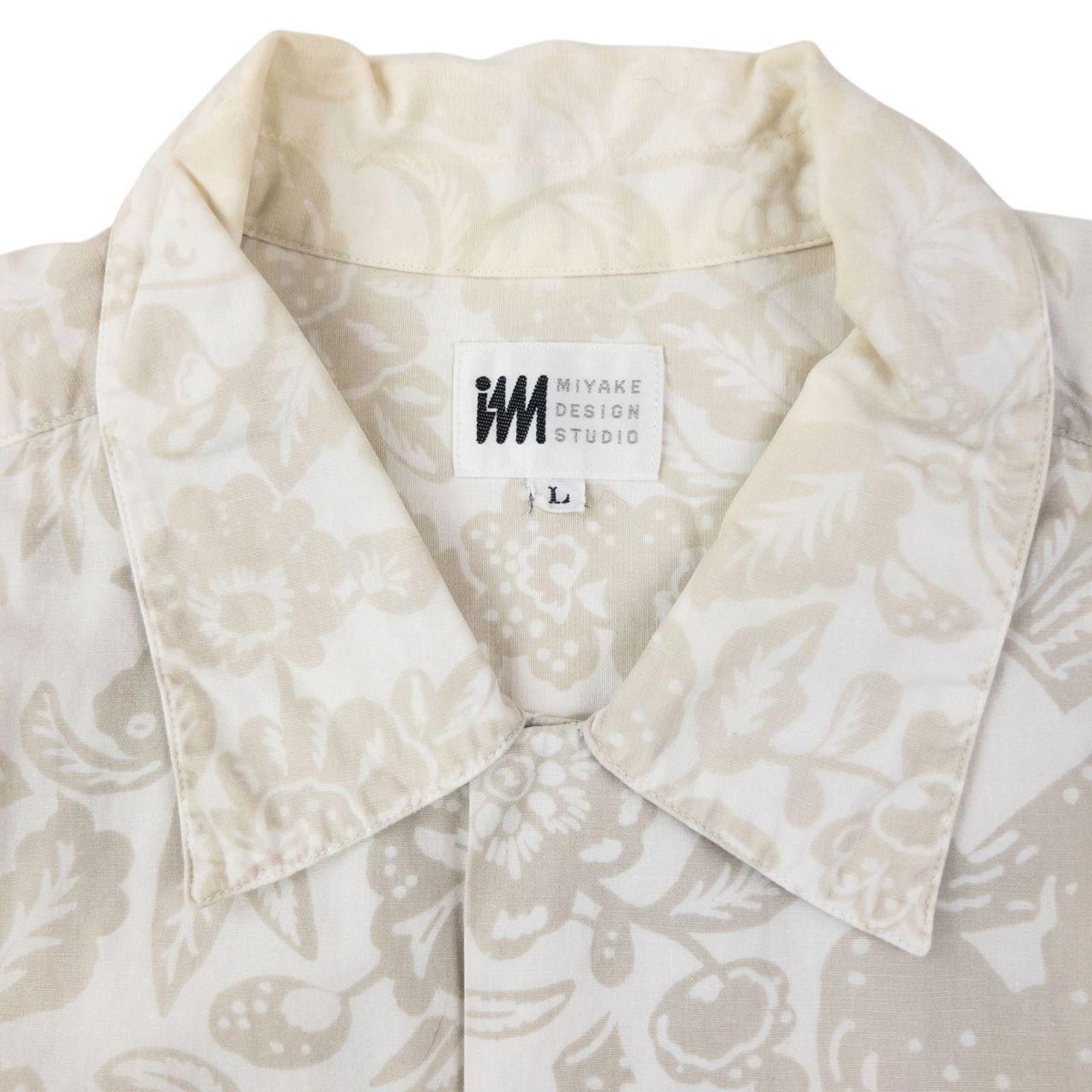 Issey Miyake Vintage 90s Issey Miyake Tropical Pattern Shirt Size L Size US L / EU 52-54 / 3 - 3 Thumbnail