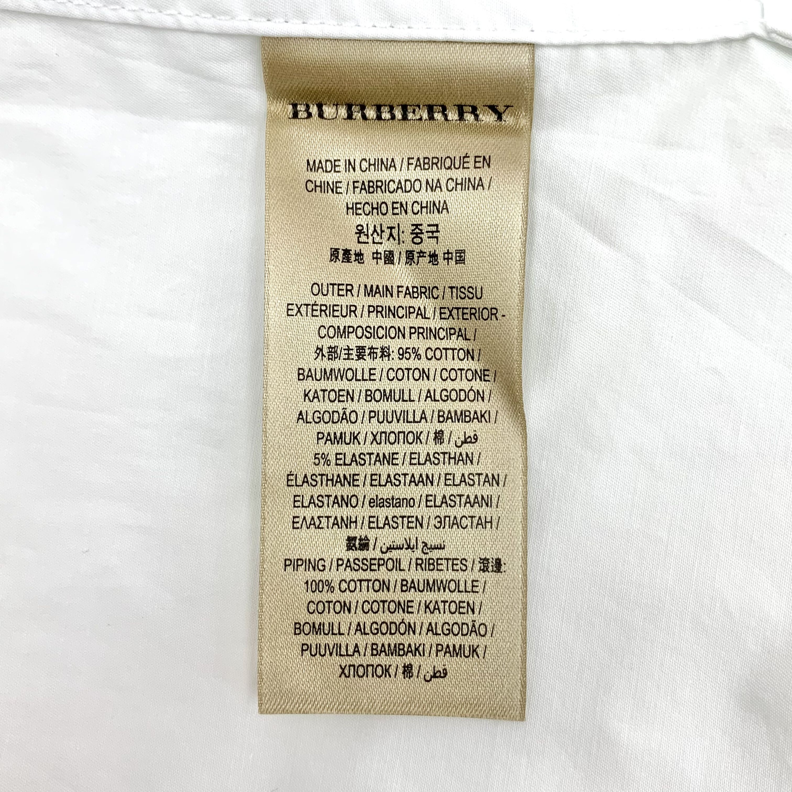Burberry Burberry Bow Tie Cotton Shirt White (38) Size XS / US 0-2 / IT 36-38 - 8 Thumbnail