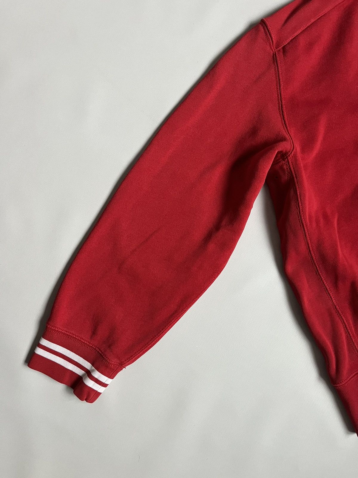 Polo Ralph Lauren Vintage 90s Polo Ralph Lauren 3 Men Red Pocket Hoodie Size US XL / EU 56 / 4 - 7 Thumbnail
