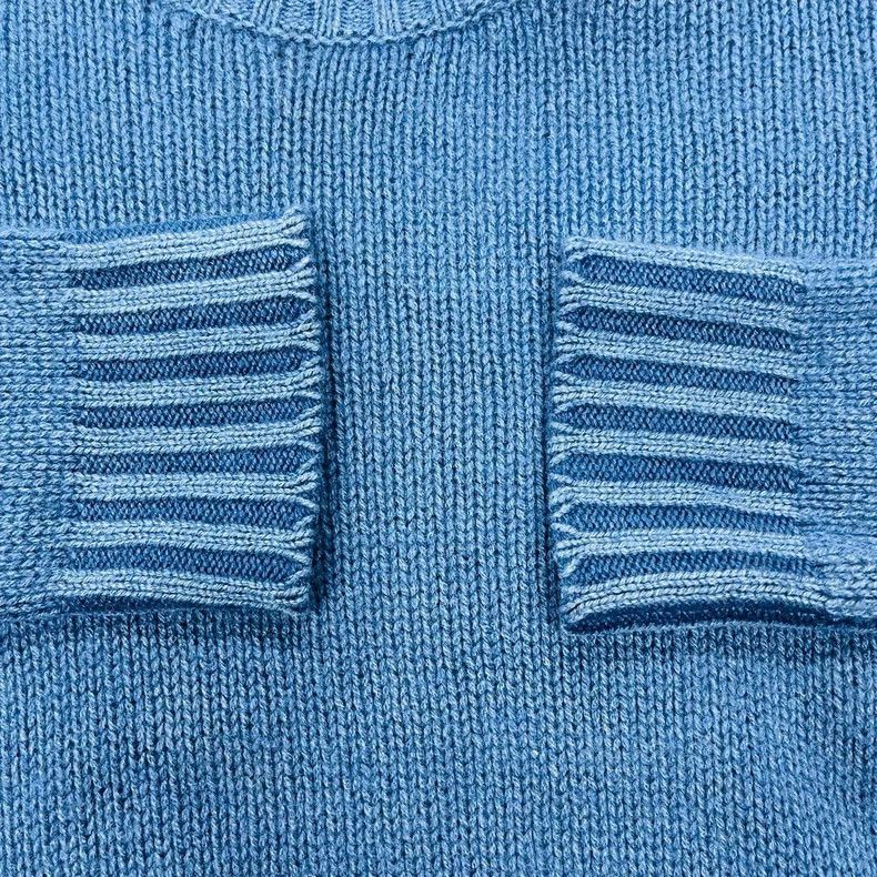Dior Dior Blue back digital logo sweater Size XXS / US 00 / IT 34 - 4 Thumbnail