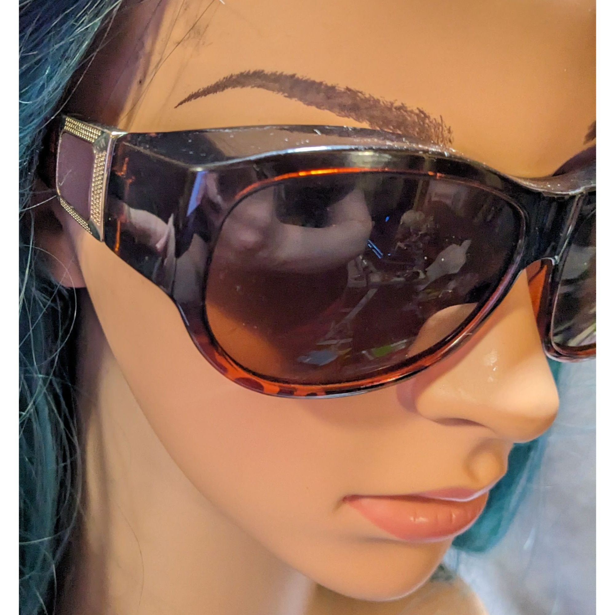 Other Solar Shield Retro Tortoise 90s Style Sunglasses Size ONE SIZE - 9 Thumbnail