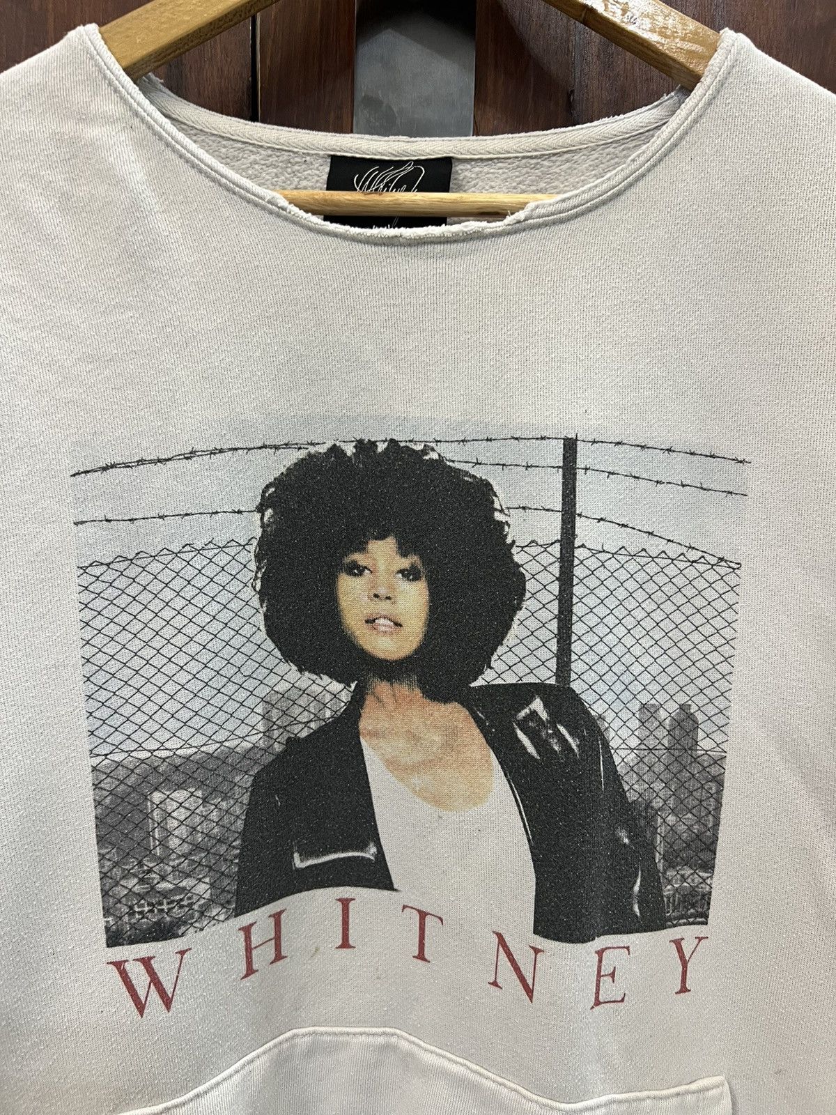 Band Tees × Vintage Whitney Single Solo Sweatshirt Size US XL / EU 56 / 4 - 2 Thumbnail