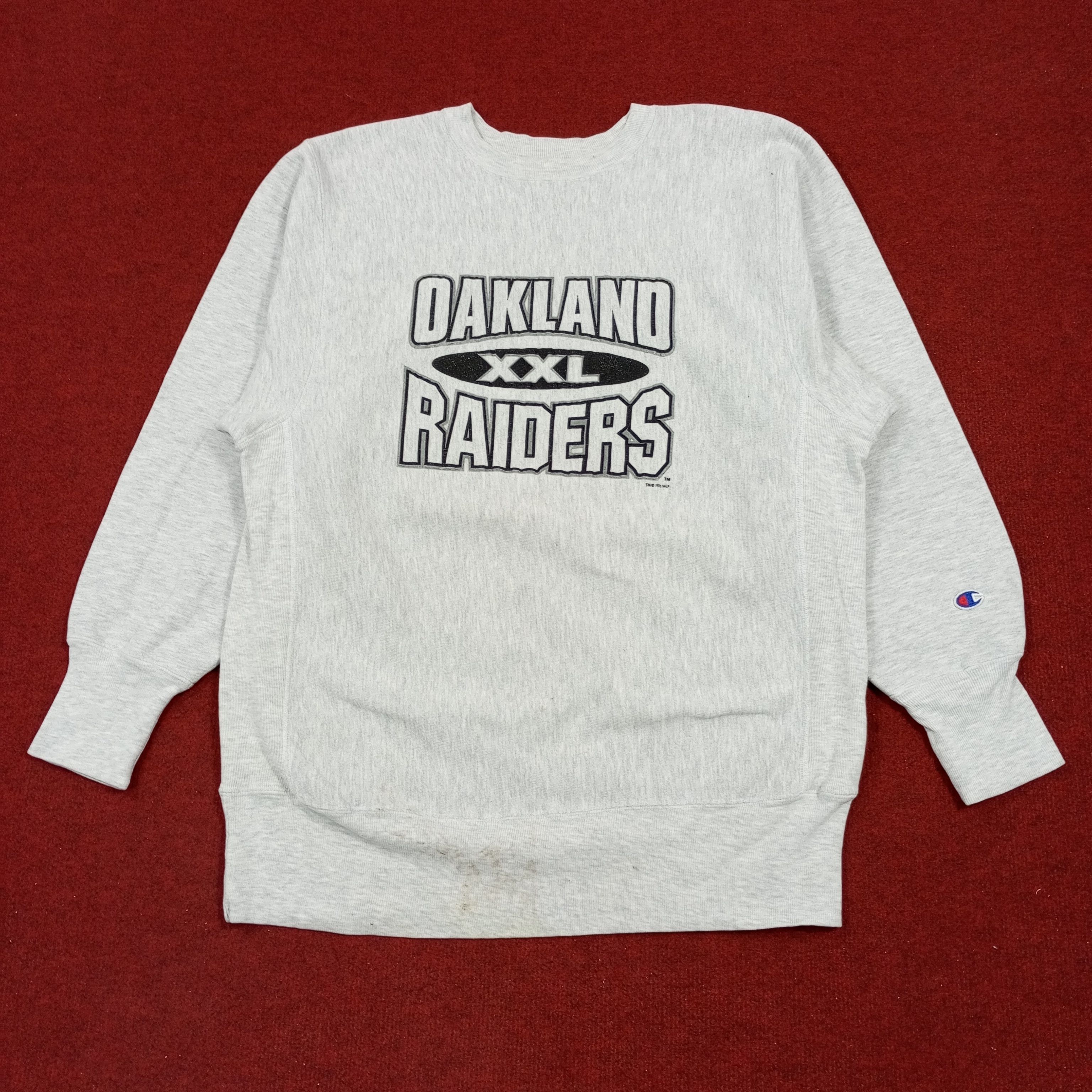 Champion × Oakland Raiders × Vintage Oakland Raiders X Champion × Oakland Raiders × Vintage Oakland Raiders X
