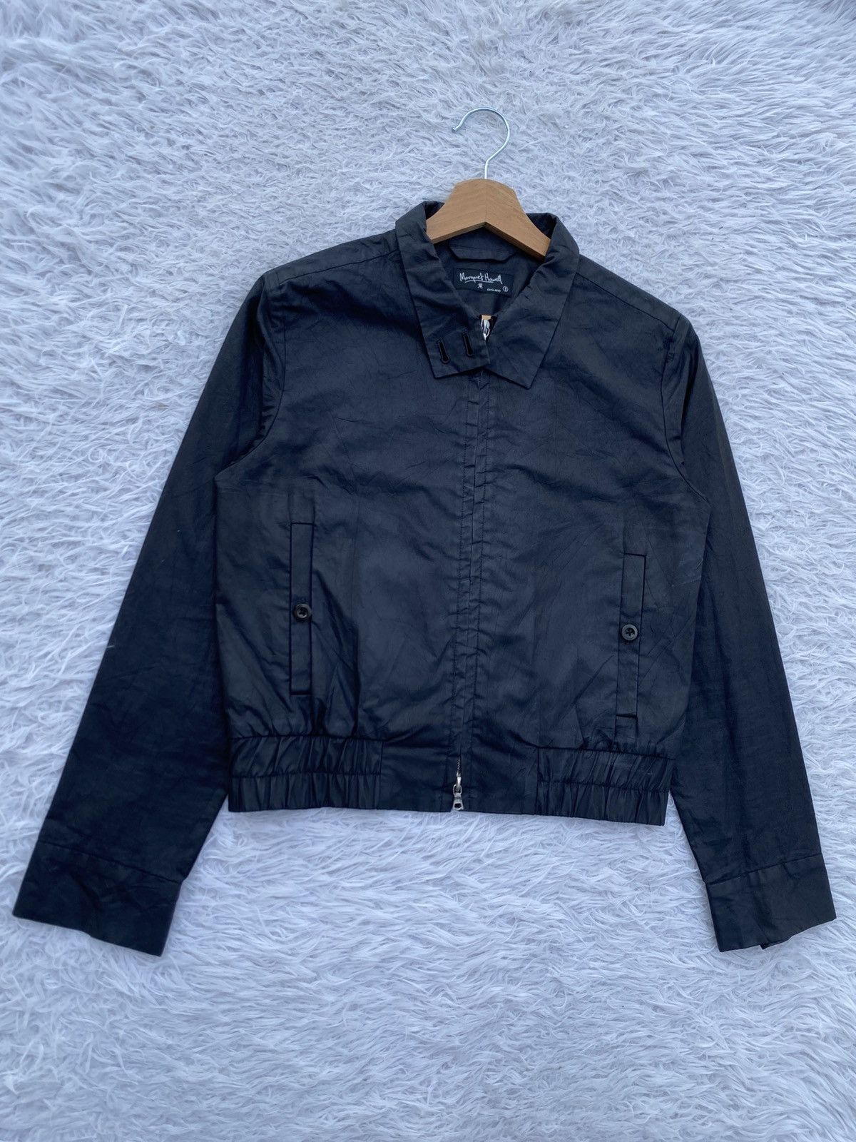 Margaret Howell Rare Vintage Margaret Howell Black Designs Women Jacket Size S / US 4 / IT 40 - 2 Thumbnail