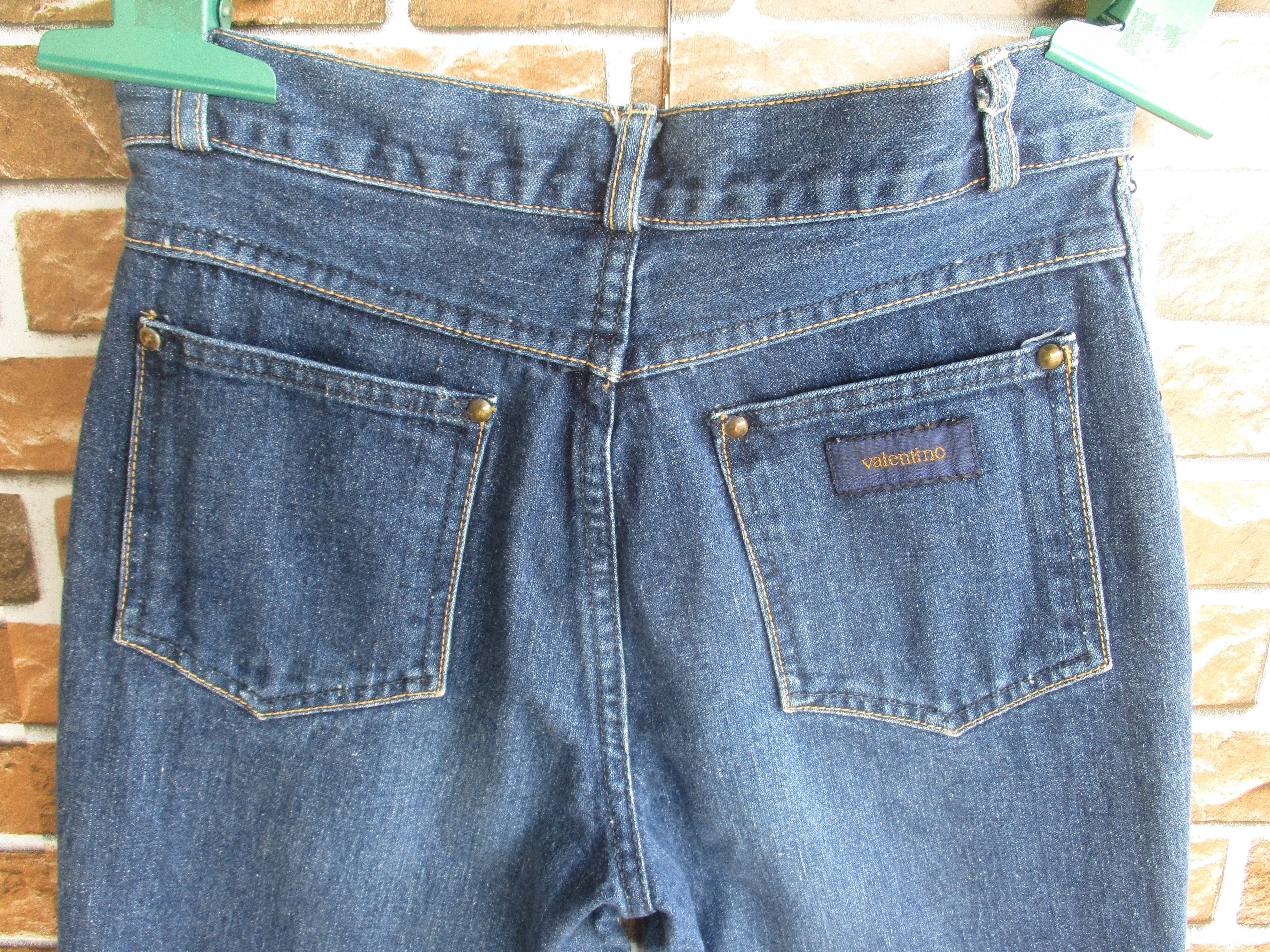 Valentino × Vintage Valentino Garavani Viva Size 6 Jeans Talon Zipper W25 L27.5 Size 28" / US 6 / IT 42 - 5 Thumbnail