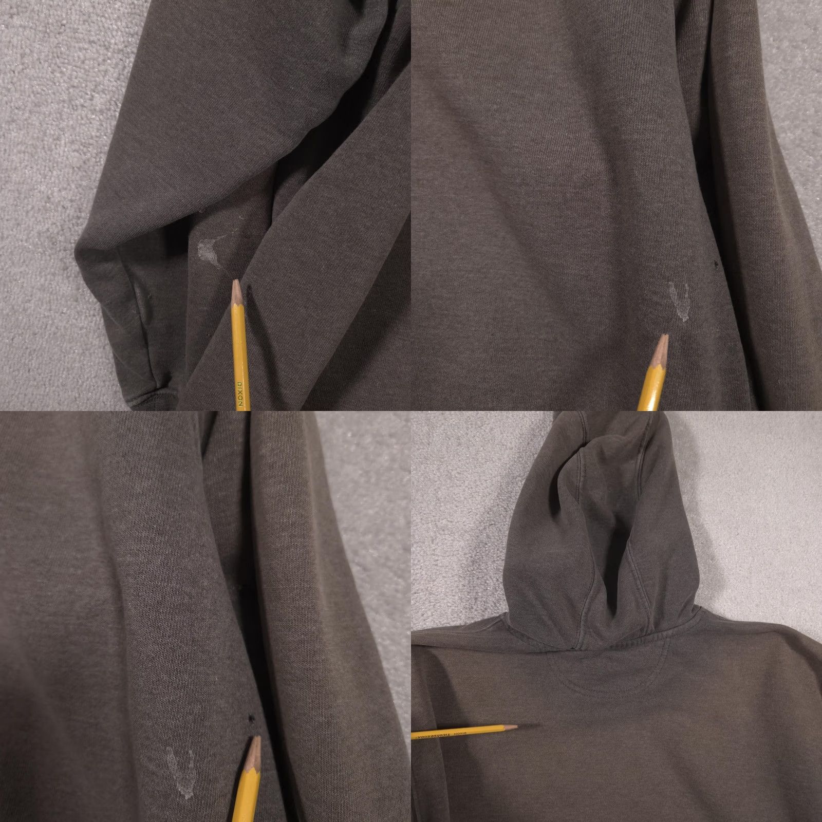 Carhartt VINTAGE Carhartt Sweatshirt Hoodie Mens 2XL Gray Original Fit Sleeve Logo Workwear Pullover Hooded Pockets Lined Graphic Print Size US XXL / EU 58 / 5 - 11 Thumbnail