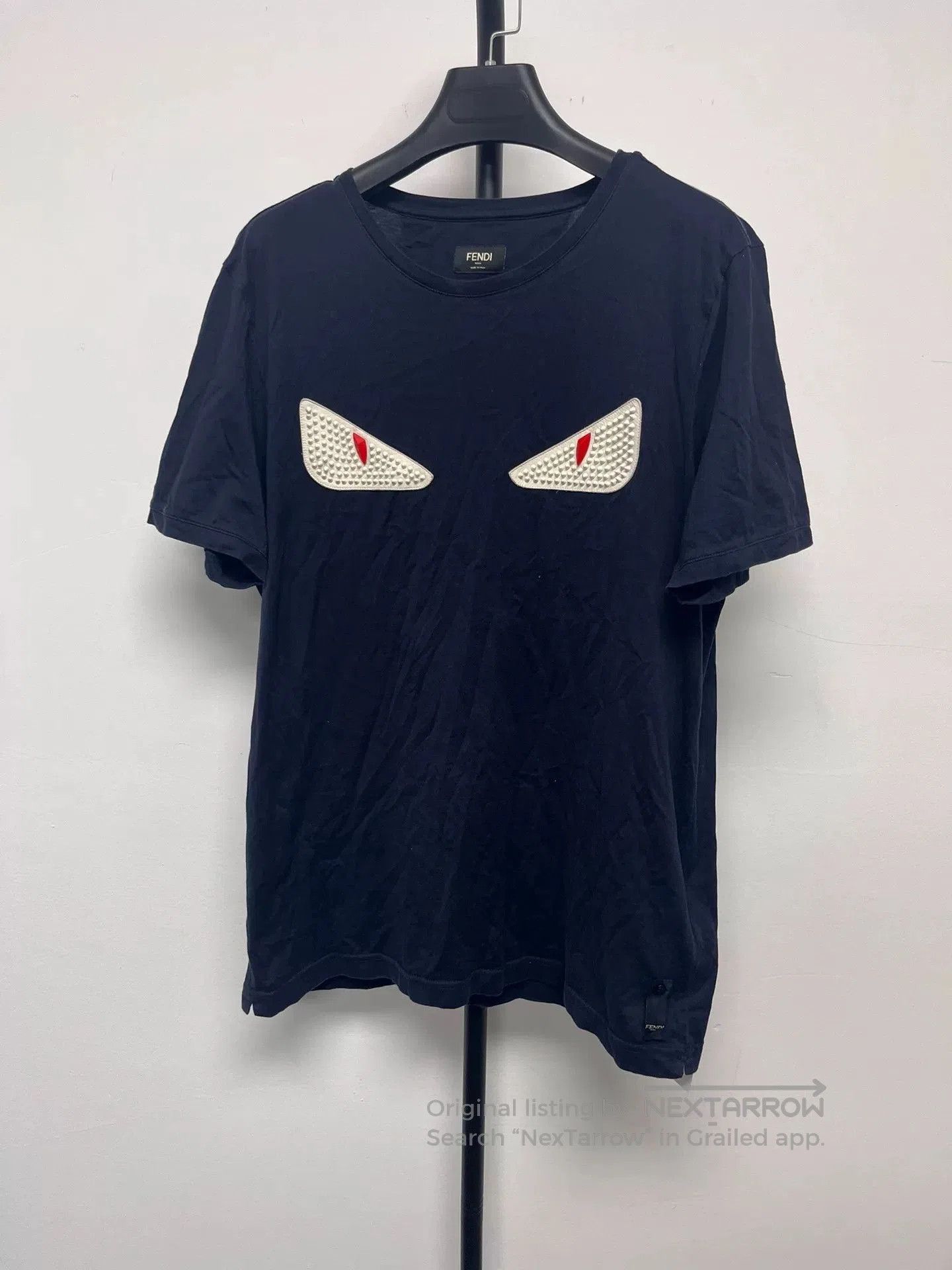 Fendi Fendi Eye Logo Short Sleeve T-Shirt. Size US L / EU 52-54 / 3 - 1 Thumbnail