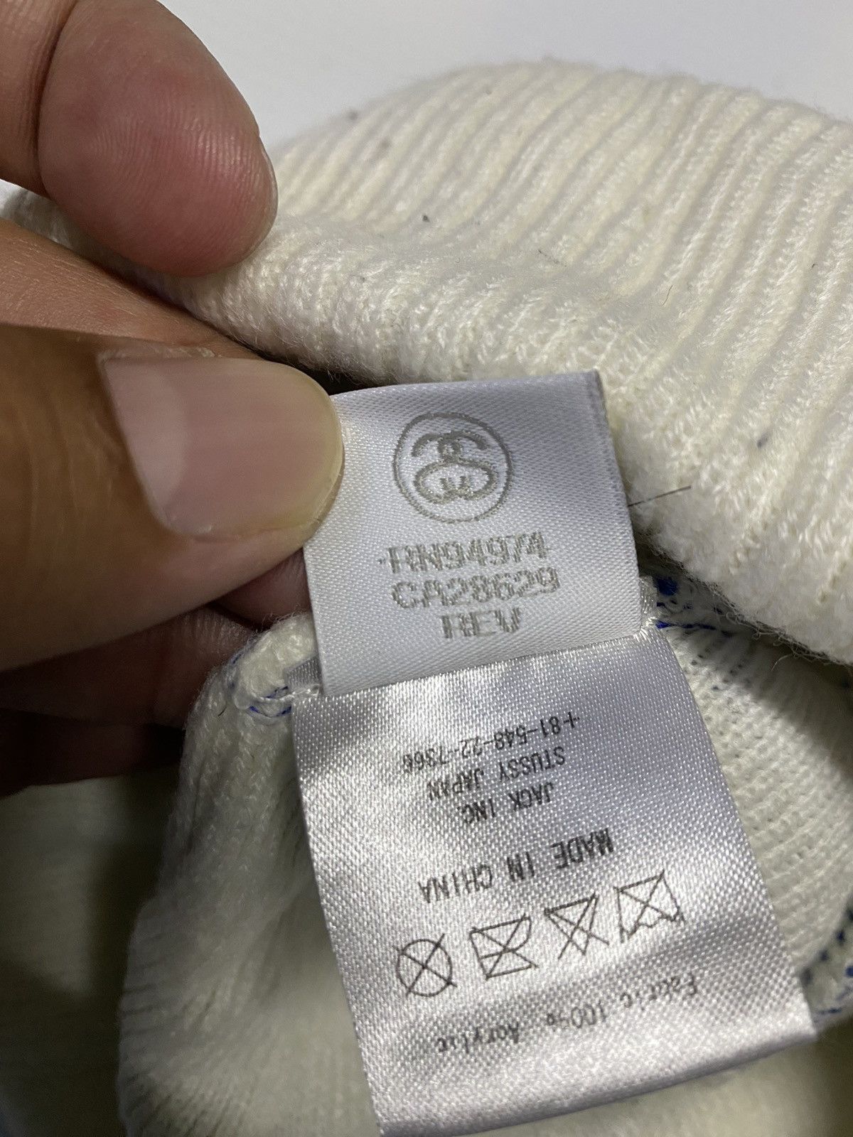 Stussy Stussy Embroidery Beanie Hat Size ONE SIZE - 5 Thumbnail