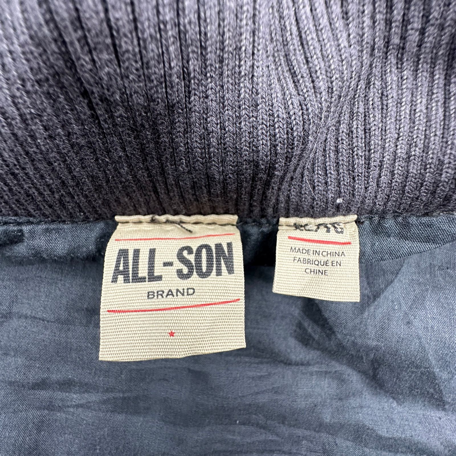 Other All-Son Jacket Striped Mens XL Zip Pockets Long Sleeve Size US XL / EU 56 / 4 - 2 Thumbnail