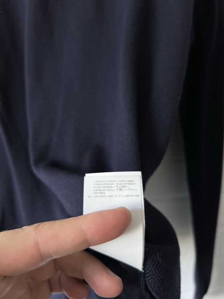 Versace Versace Collection Mens Wool Sweaters Blue Size M Size US M / EU 48-50 / 2 - 9 Thumbnail