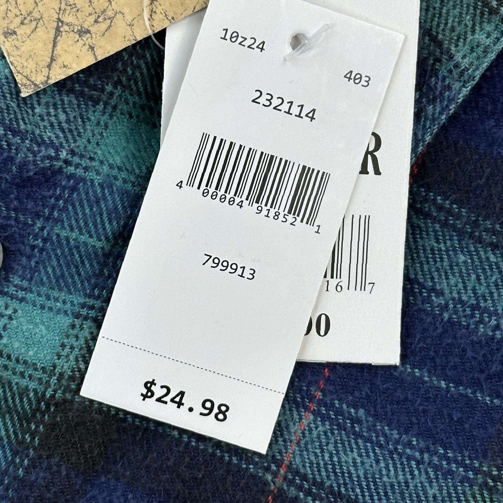 Vintage Comfort Outfitter Shirt Mens 3XL Blue Plaid Flannel Long Sleeve Outdoor Y2K Vintage Mens Shirt? Size US XXL / EU 58 / 5 - 7 Thumbnail