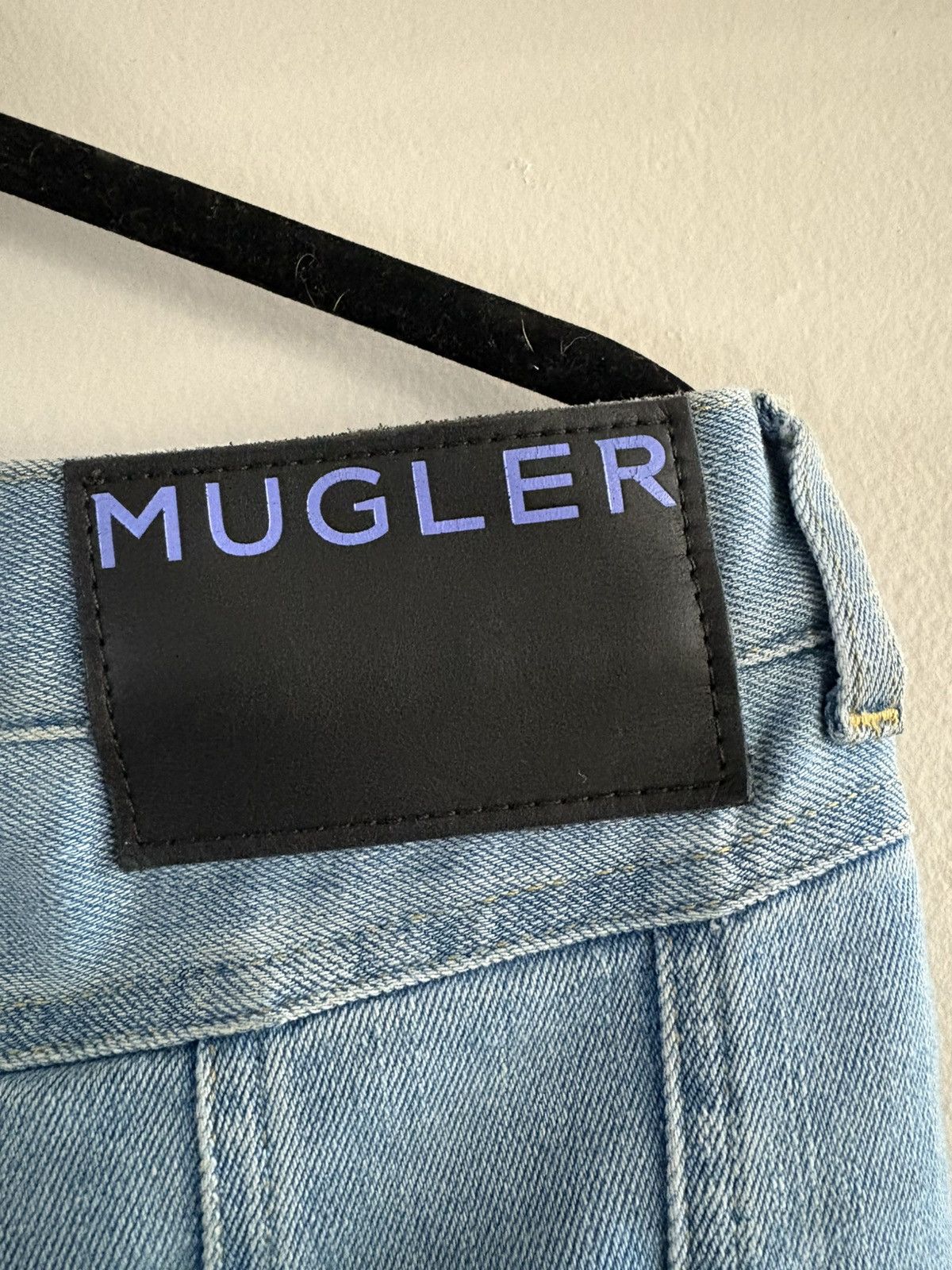 H&M × Mugler H&M x Mugler Denim Jeans Size US 34 / EU 50 - 4 Thumbnail