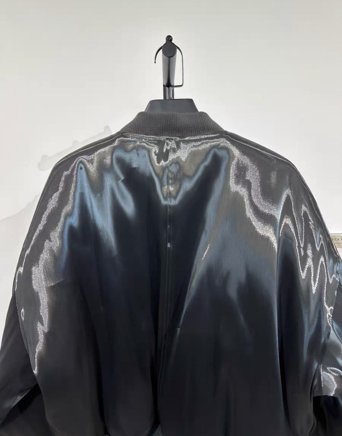 Heliot Emil HE Liquid Mercury Reflective Quilted Bomber Jacket Size US M / EU 48-50 / 2 - 3 Thumbnail