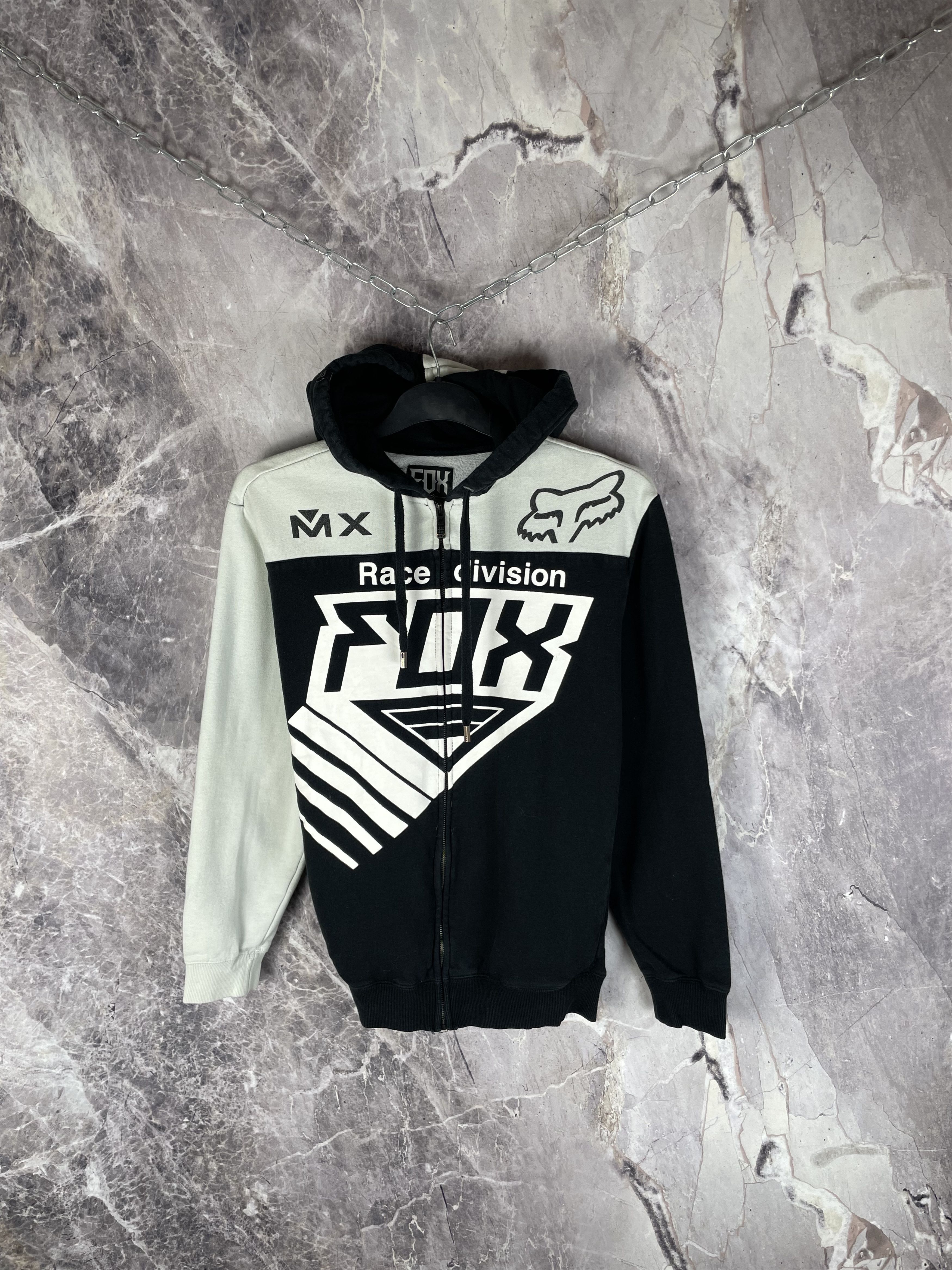 Fox Racing RARE Y2K FOX ZIP HOODIE Size US M / EU 48-50 / 2 - 2 Thumbnail