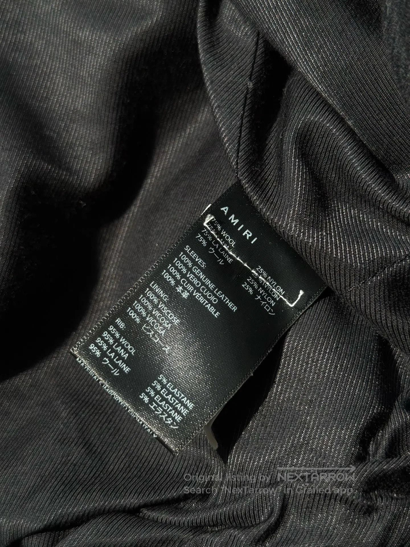Amiri Amiri Logo Patch Embroidered Baseball Jacket| Size US M / EU 48-50 / 2 - 5 Thumbnail