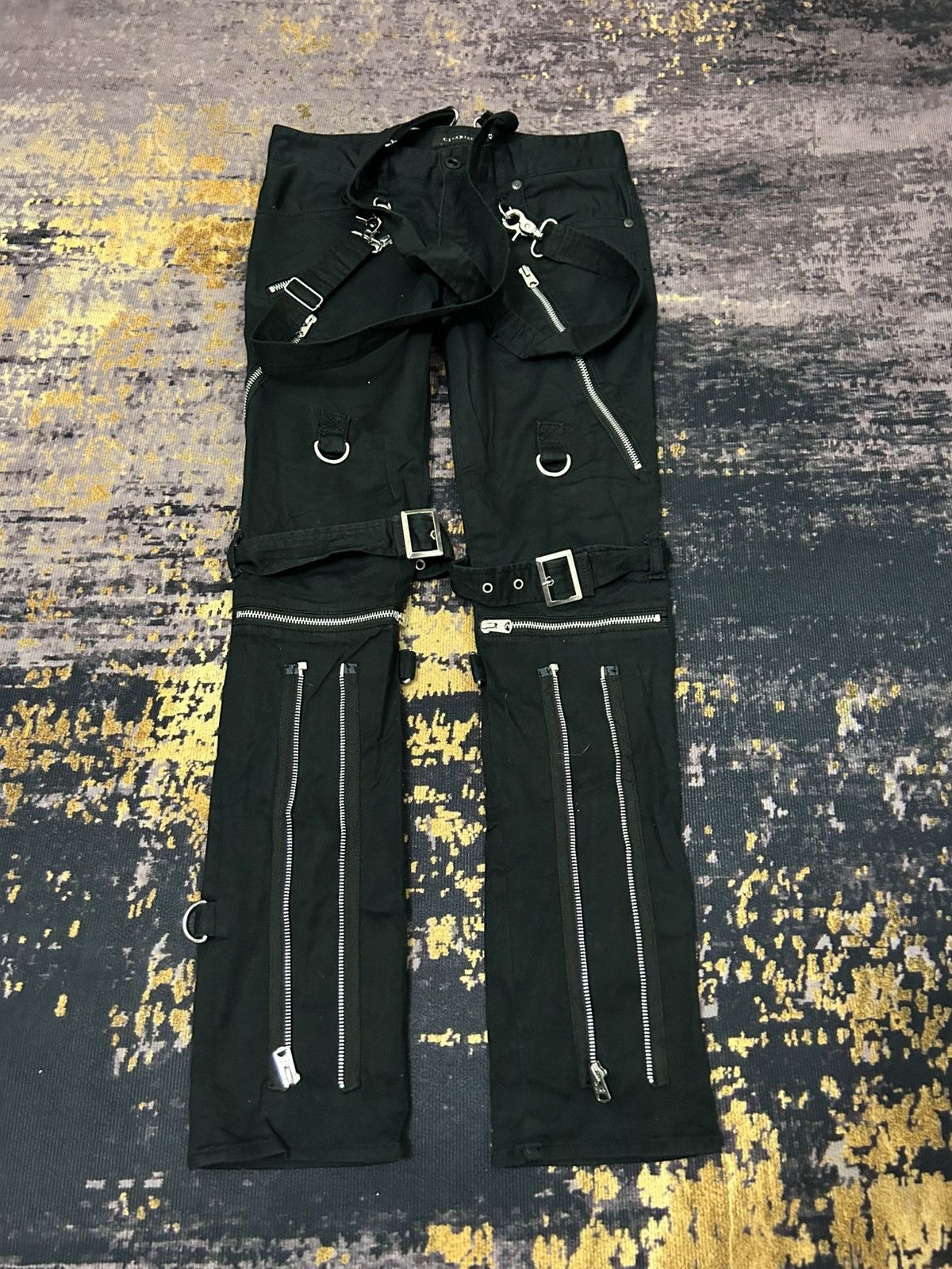 CIVARIZE Cavarize Bondage Punk Suspender Pants Size US 28 / EU 44 - 5 Thumbnail