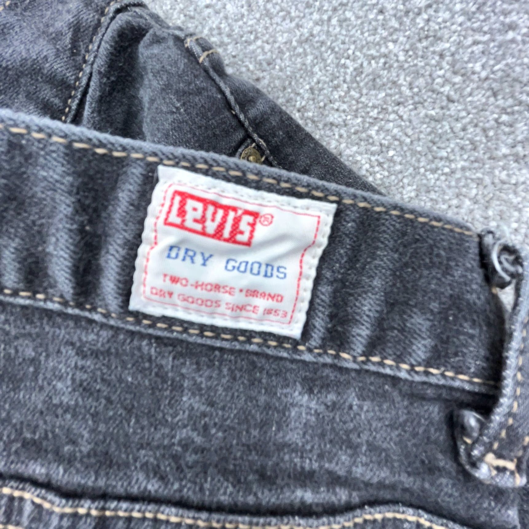 Levi's VINTAGE Levi's Jeans Women Size 8 Slim Straight Leg Black Wash 2000s Y2K Classic Size 30" / US 8 / IT 44 - 5 Thumbnail