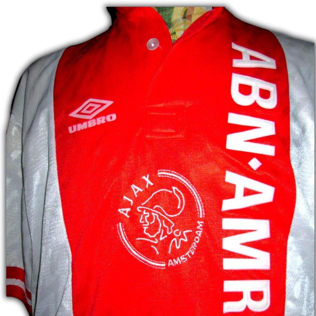 Umbro Ajax Amsterdam 1993 1994 Home Shirt Jersey Size US XL / EU 56 / 4 - 2 Thumbnail