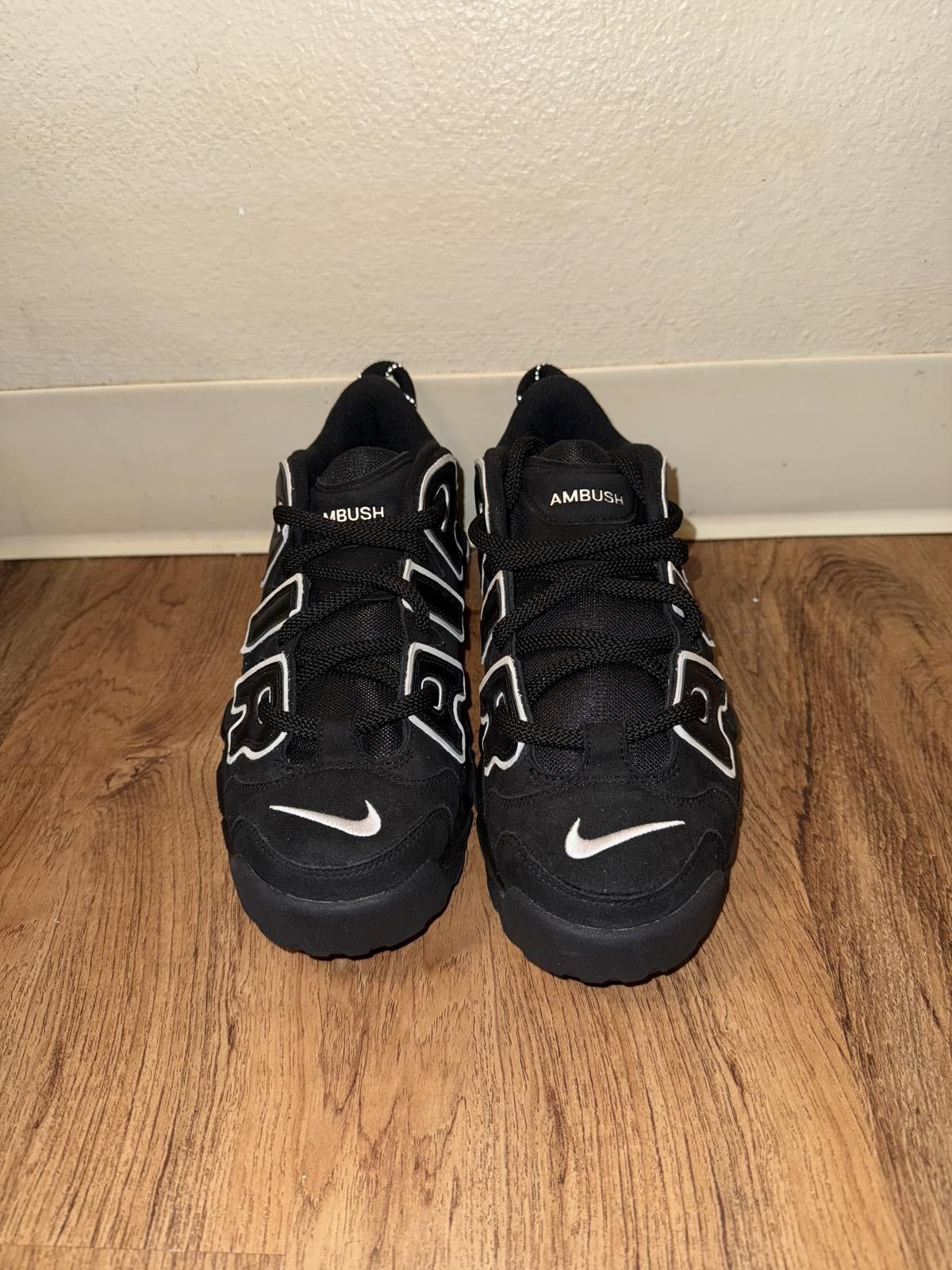 Nike Nike Air More Uptempo Low Ambush Black Sample Size US 7 / EU 40 - 4 Thumbnail