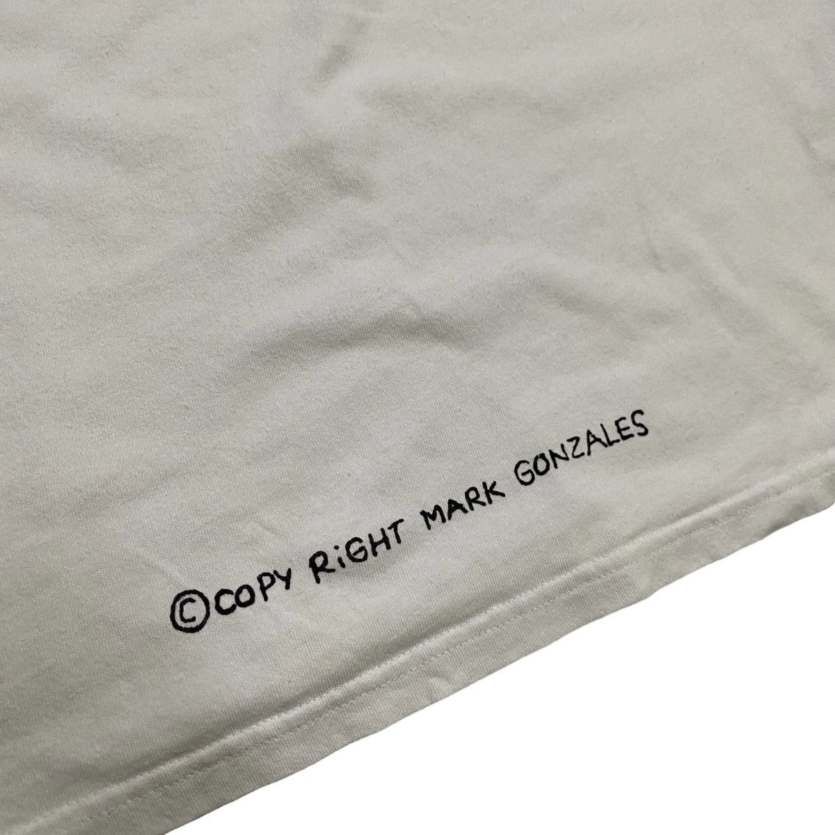 Other Mark Gonzales X Inherit white longsleeve tee Size US L / EU 52-54 / 3 - 9 Thumbnail