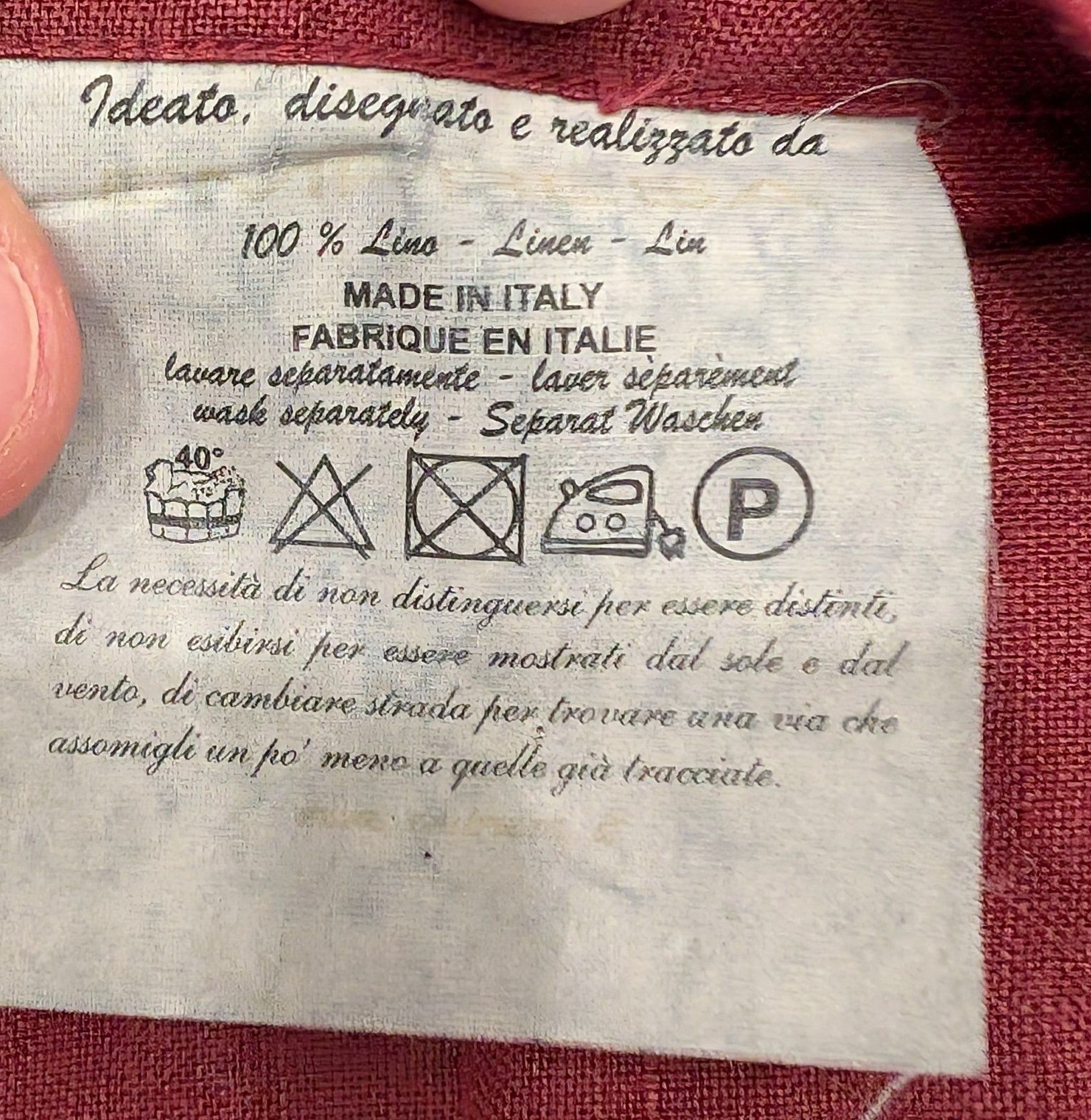 Other Empresa 100% Linen Button Up Shirt Size 17.5 / 44 Size US XL / EU 56 / 4 - 4 Thumbnail