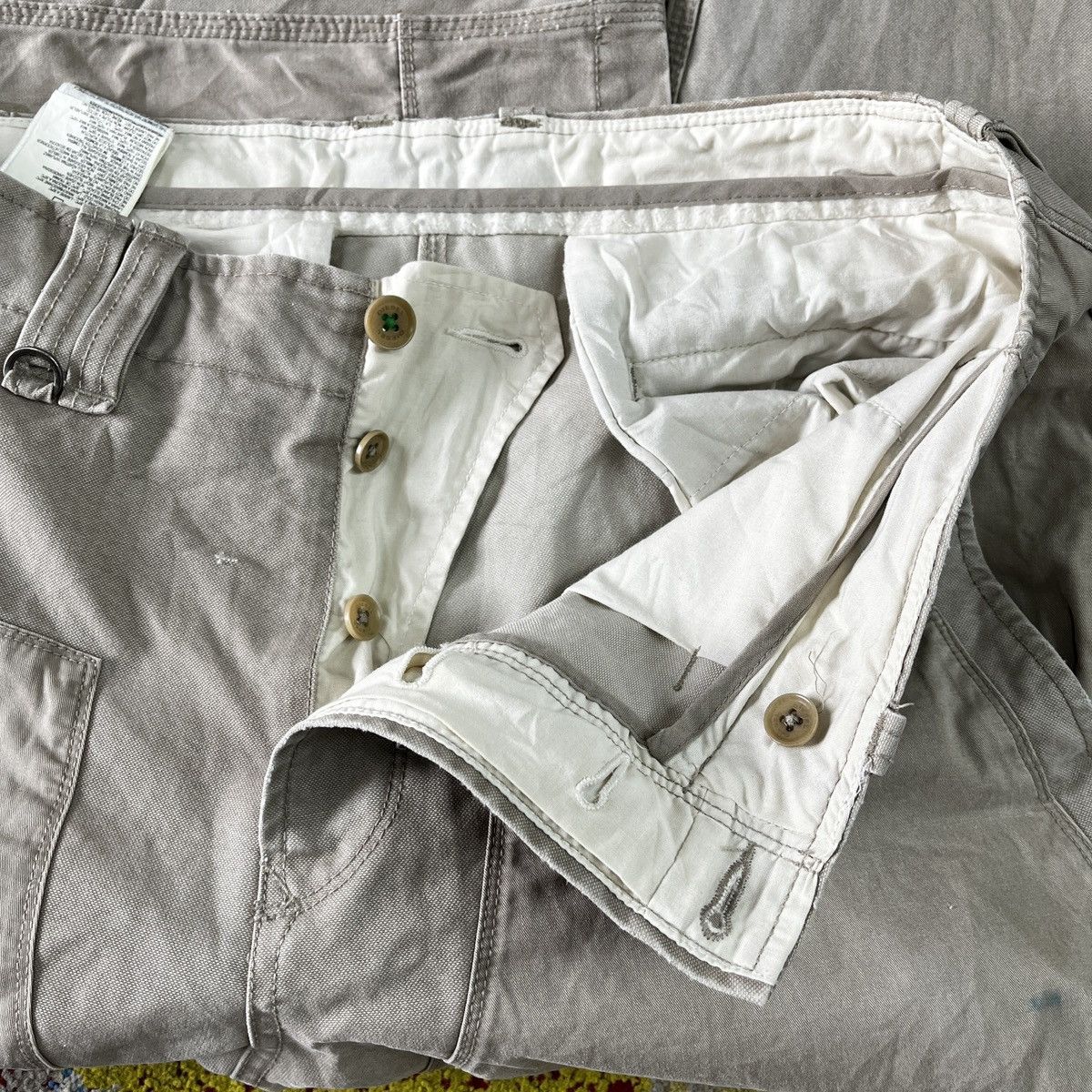 Diesel Diesel Black Printed Khaki Canvas Trousers Pants Size US 32 / EU 48 - 17 Thumbnail