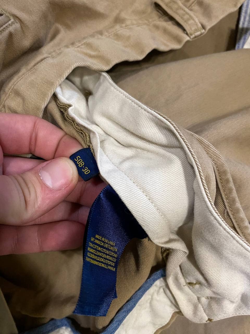 Polo Ralph Lauren Polo Ralph Lauren Vintage Mens Pants Size US 34 / EU 50 - 12 Thumbnail