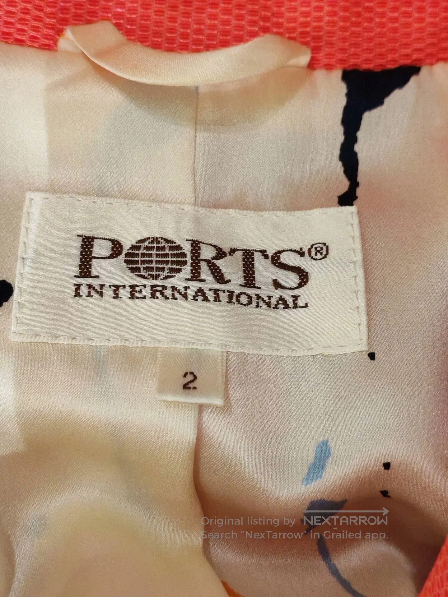 Other PORTS Red Trench Coat Size 2. Size M / US 6-8 / IT 42-44 - 7 Thumbnail