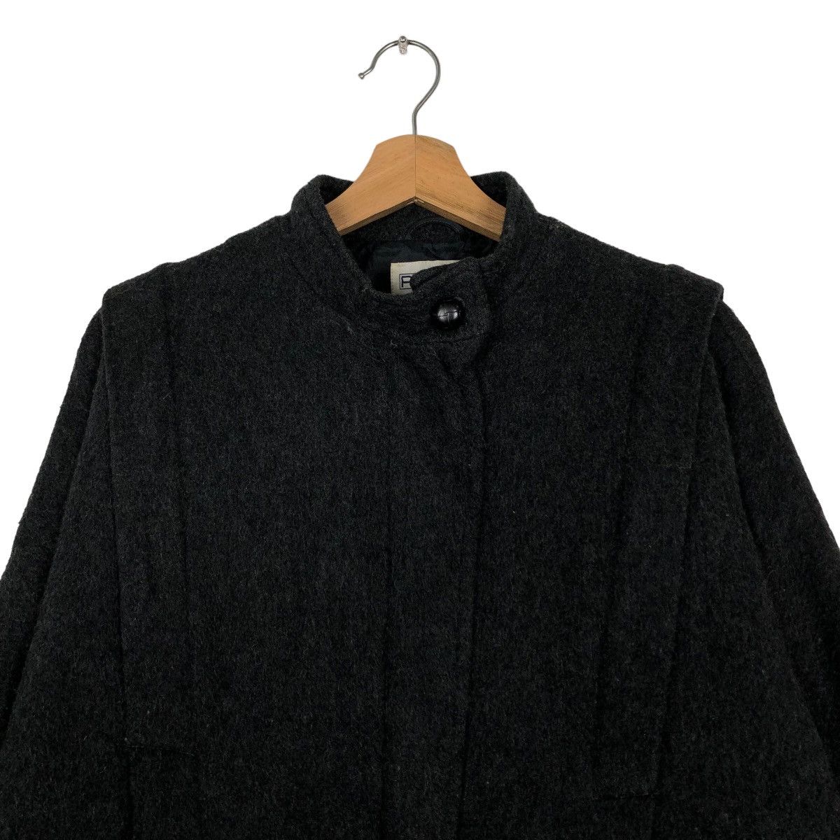 Japanese Brand 🔥Wool Bomber Jacket Passy Issey Miyake Made in Japan Size US M / EU 48-50 / 2 - 3 Thumbnail