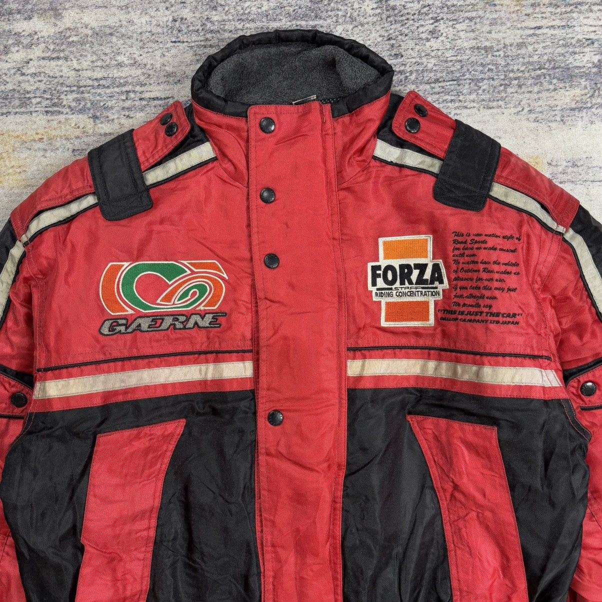 Vintage Vintage 90s Forza racing jacket Size US L / EU 52-54 / 3 - 3 Thumbnail
