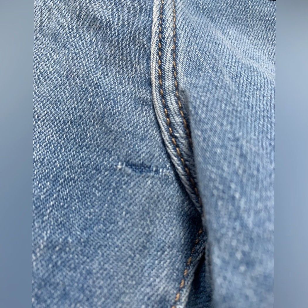 Banana Republic NWT Banana Republic Vintage Stretch Skinny Jeans 28/6 T Women's Blue Ankle Regular 28 Distressing Spot Near Crotch Size 28" / US 6 / IT 42 - 5 Thumbnail