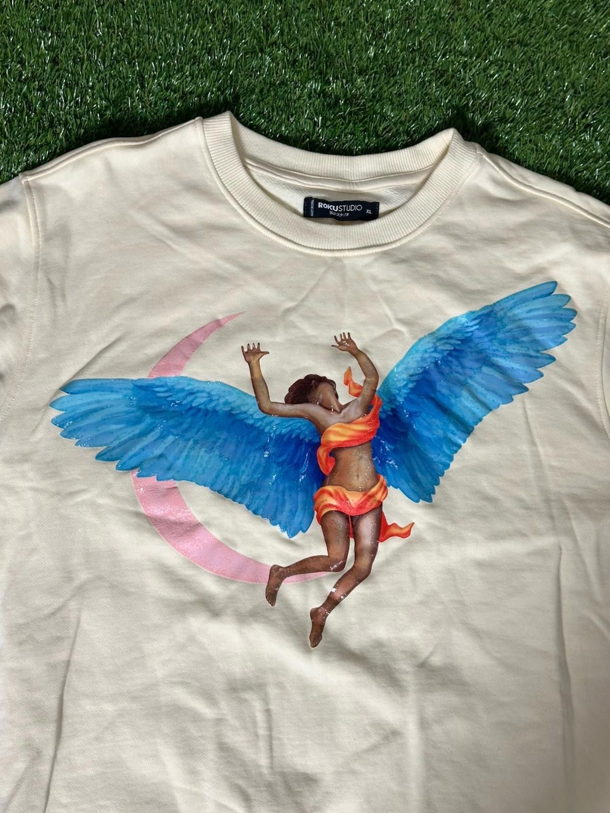 Designer Roku Studio Sweatshirt ANGEL XL Size US XL / EU 56 / 4 - 4 Thumbnail