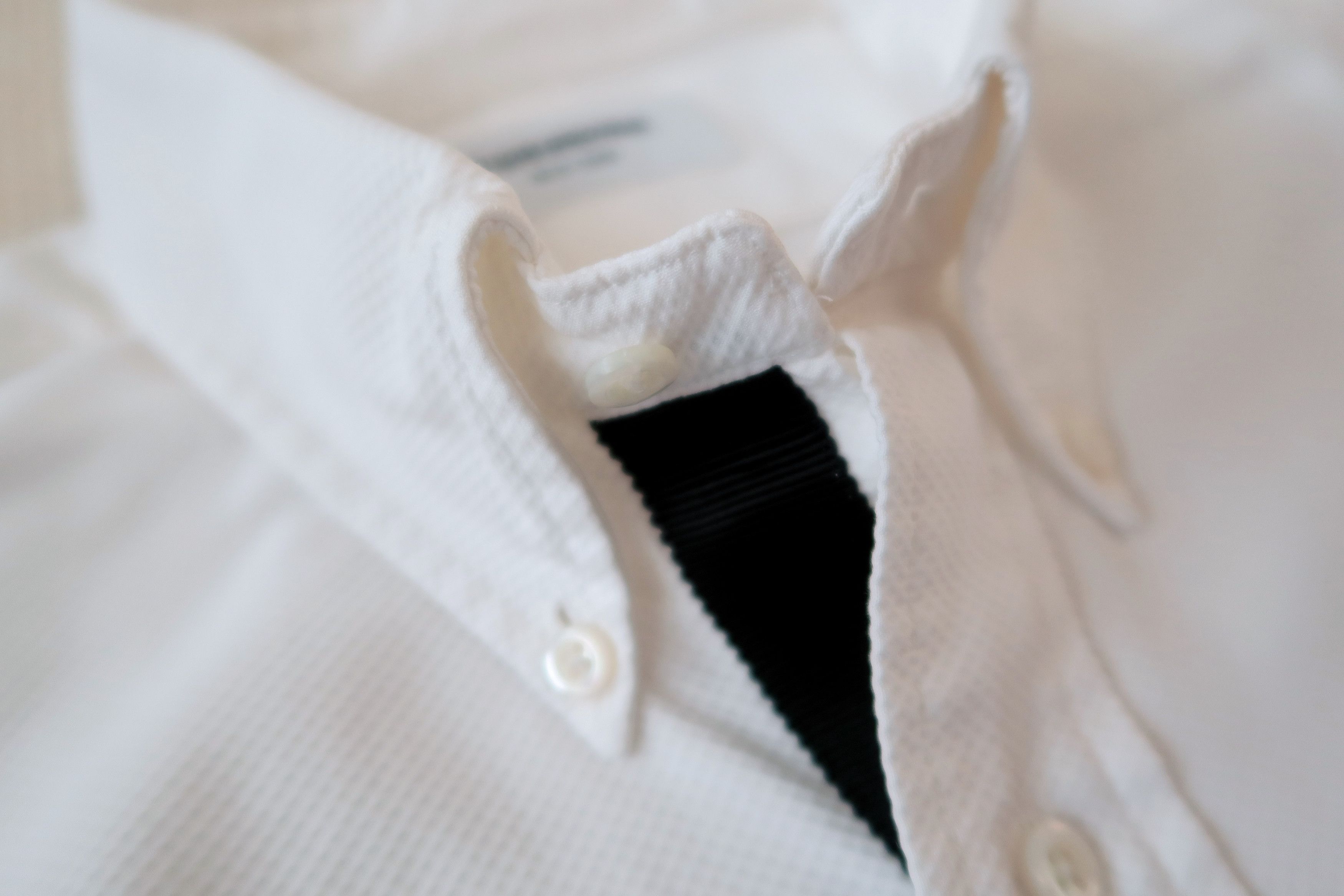 Thom Browne Thom Brown Textured Fabric Shirt Size US XL / EU 56 / 4 - 15 Thumbnail