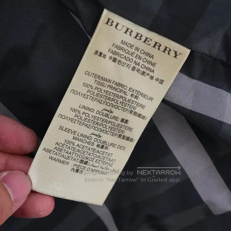 Burberry Burberry Black Embroidered Jacket for Women. Size M / US 6-8 / IT 42-44 - 5 Thumbnail