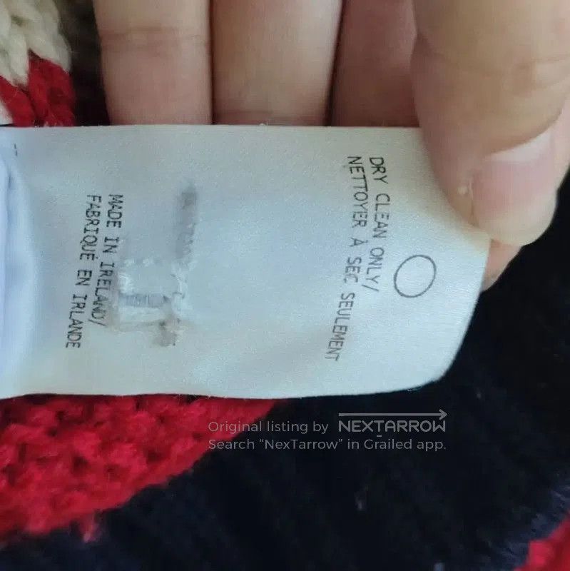 Thom Browne Thom Browne Ladies' Cream Wool Sweater . Size XS / US 0-2 / IT 36-38 - 5 Thumbnail