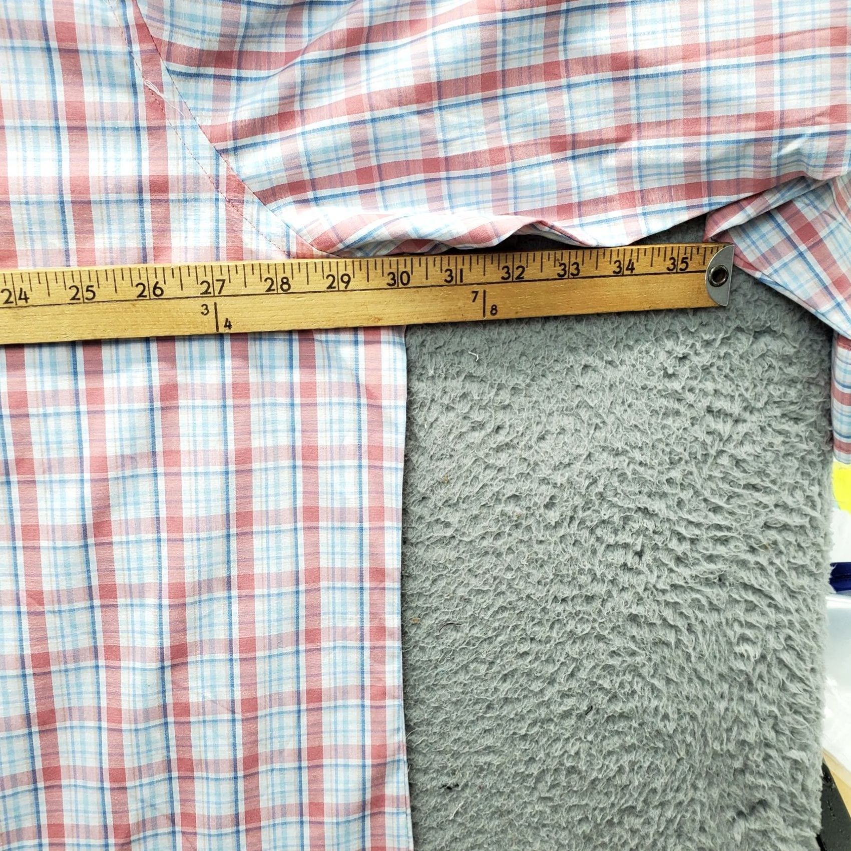 Izod IZOD Shirt Mens 3XLT Multi Plaid Comfort Performance All-Over Stretch Button Down Size US XXL / EU 58 / 5 - 4 Thumbnail