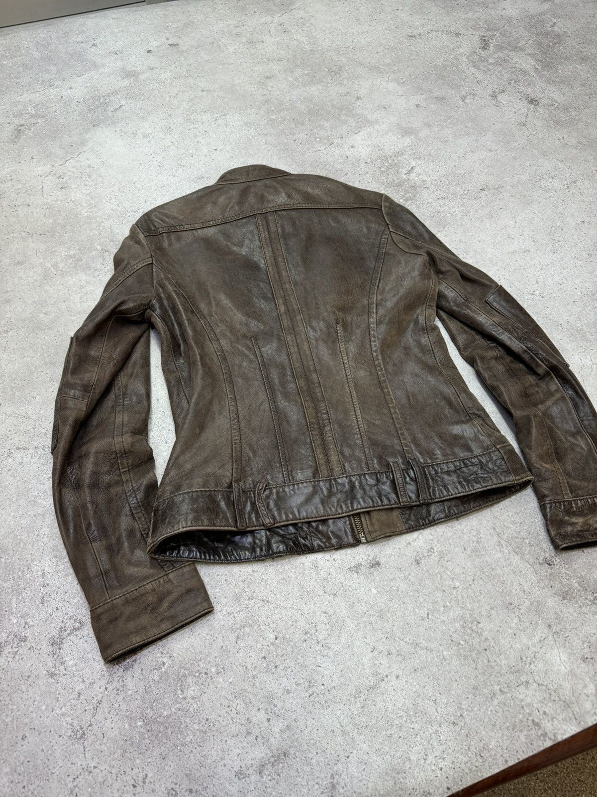 Yohji Yamamoto Vintage Faded Soft Leather Style Jacket Size US M / EU 48-50 / 2 - 5 Thumbnail