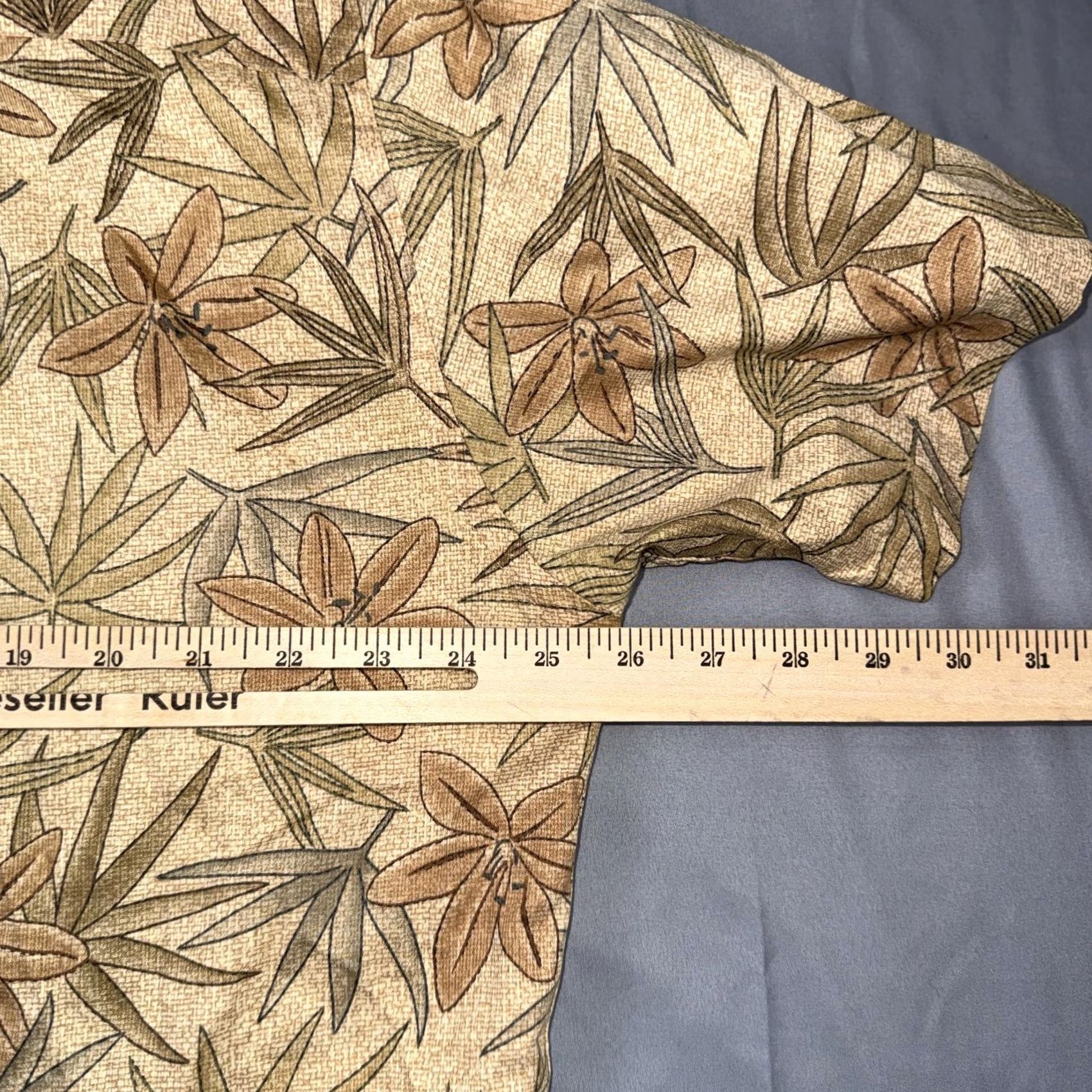 Pendleton Pendleton Shirt Mens L Beige Floral Hawaiian Aloha Button Front Casual Shirt Size US L / EU 52-54 / 3 - 6 Thumbnail