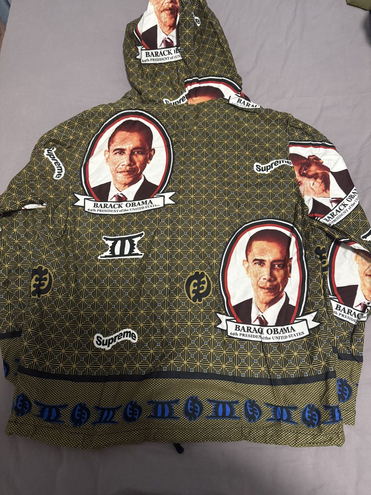 Supreme Supreme Obama anroak Jacket green large Size US L / EU 52-54 / 3 - 2 Thumbnail