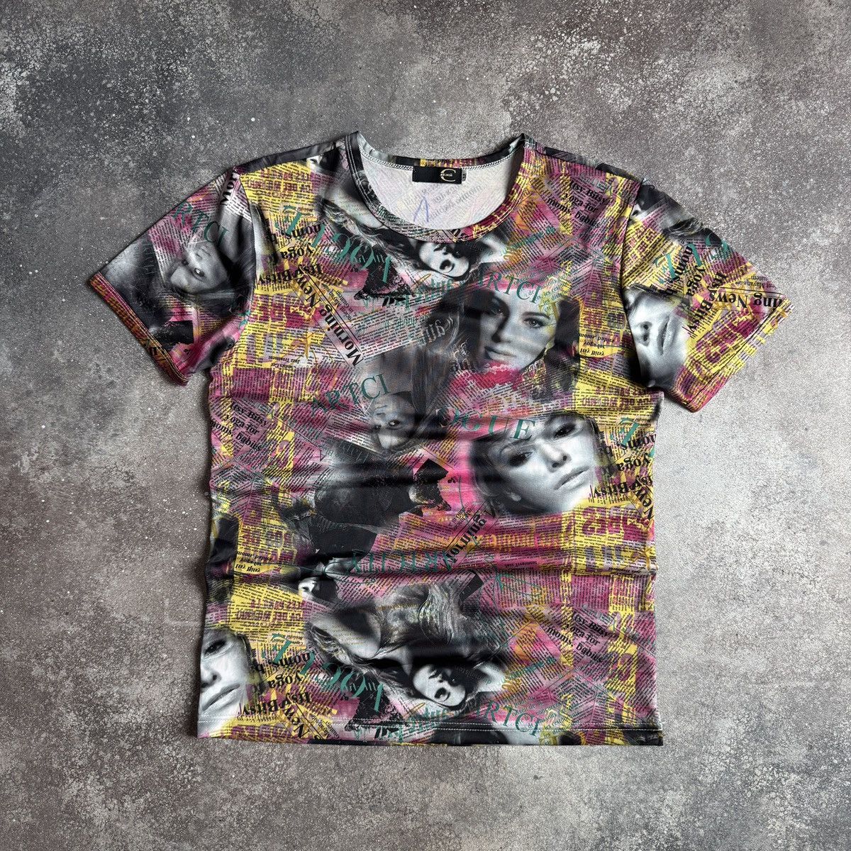 Roberto Cavalli Just Cavalli by Roberto Cavalli Vintage Y2K Glam T-Shirt Size M / US 6-8 / IT 42-44 - 1 Thumbnail