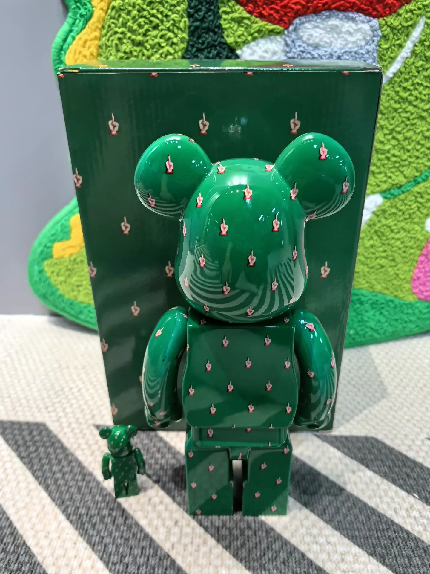 Undercover bearbrick green finger undercover-2508 Size ONE SIZE - 2 Thumbnail