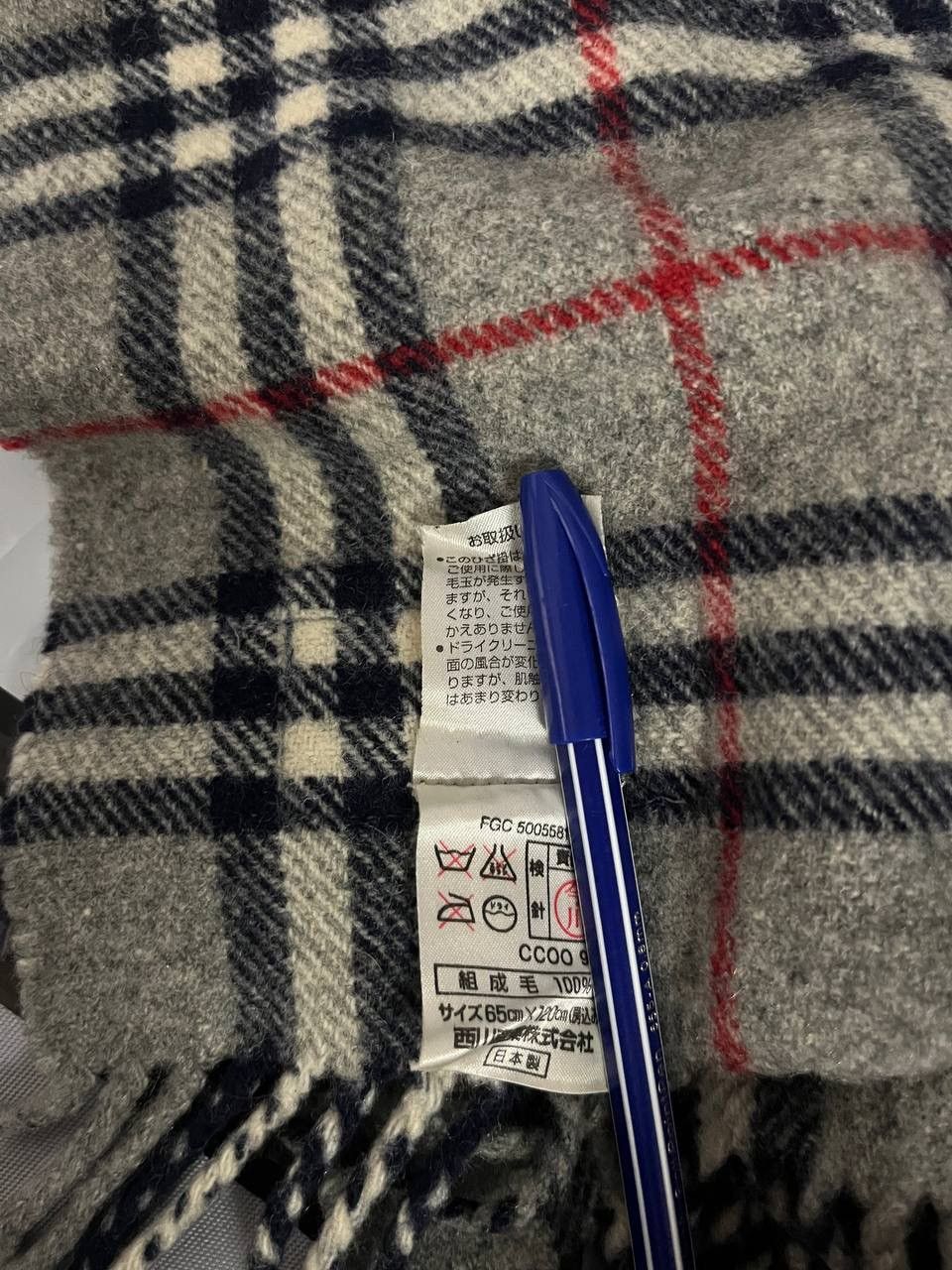 Burberry Burberry Nova Check Scarf Wool Size ONE SIZE - 12 Thumbnail