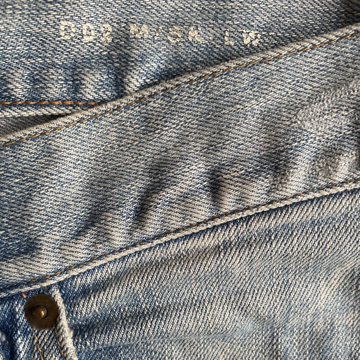 Saint Laurent Paris 2016 Crash Denim Size US 30 / EU 46 - 7 Thumbnail