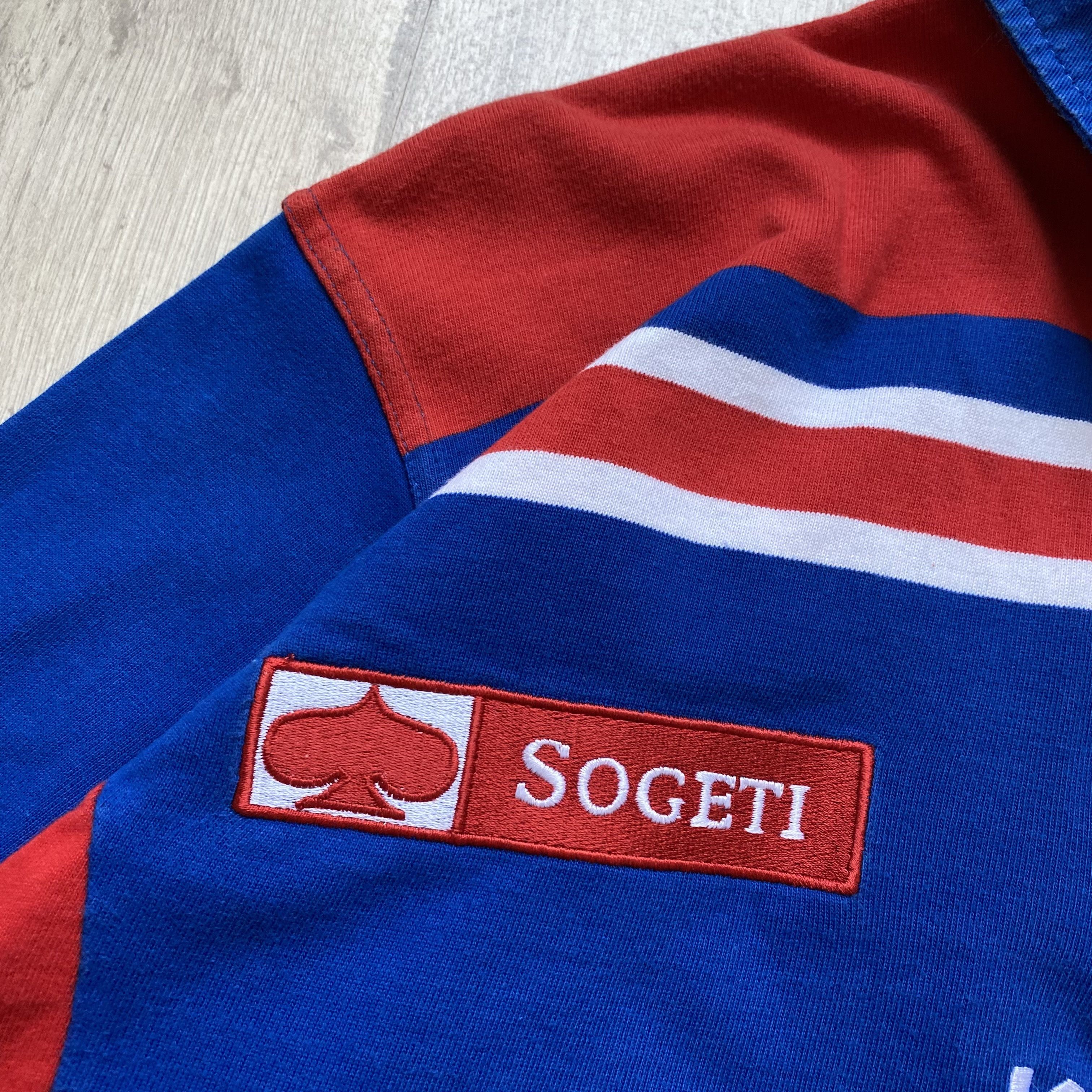 Nike 🏈 Vintage 90s France Rugby FCG Alpes jersey shirt Kooga Size US M / EU 48-50 / 2 - 5 Thumbnail